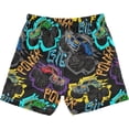 thumbnail image 2 of Boys Swim Trunks Beach Board Shorts Quick Dry Toddler Swimsuit Bathing Suits with Mesh Lining, 2 of 7