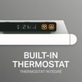 thumbnail image 4 of Stelpro SOR1002W High-End Convector, 1000W, 240 volts, SMART Built-In Thermostat- Works with Alexa- ORLEANS Series - Fast Temperature Rise, Stylish and Compact, White, 4 of 13