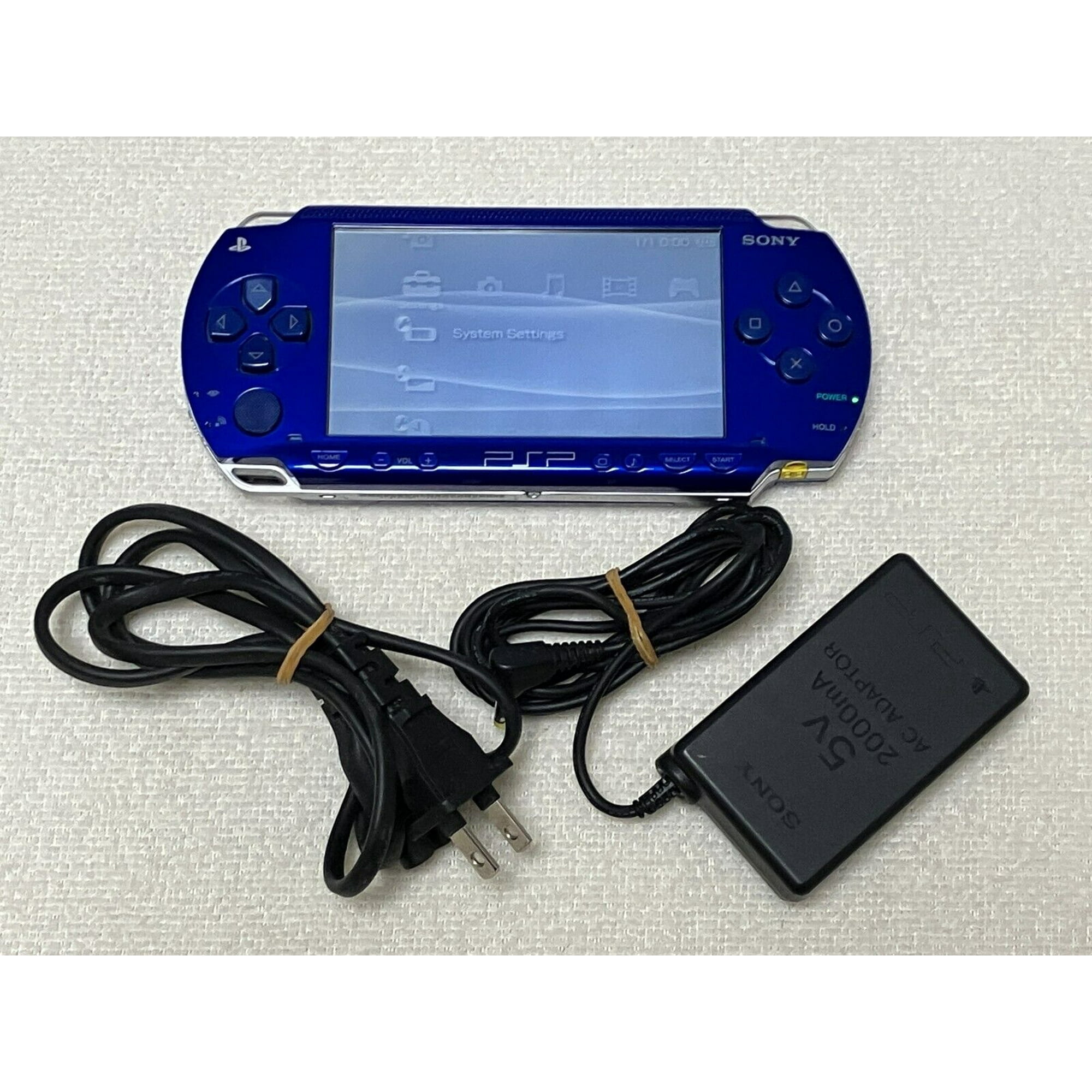 Like New! Sony PSP 1000 (PSP-1000) Blue - Portable PlayStation