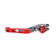 thumbnail image 3 of Adjustable Extendable Brake Clutch Lever for Trident 2022 Bobber 17-19 Tiger 800 Red, 3 of 10