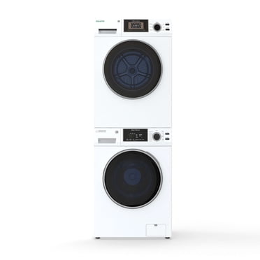 Equator Laundry Set 110V ONE OUTLET 15 Lb Washer 1.62cf + 13Lb Vented Dryer 3.1cf