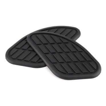 Protecteur de Coussinet de Traction pour Réservoir de Carburant de Moto, Paire de Panneaux Universels de Coussinet de Réservoir en Caoutchouc de Moto pour Gaz Latéraux Protecteur de Genou Adhérence Vintage Universelle Décalcomanies de Genou pour Protection de Genou