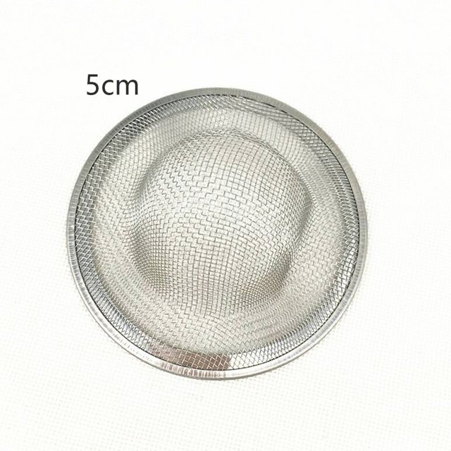 Luckyn 5 Pcs Évier Filtre de Vidange, Filtre de Maille de Douche de Baignoire en Acier Inoxydable