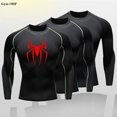 thumbnail image 4 of LNGOOR T Shirt Children Compression Running For Kids Long Sleeve Sportswear Bodybuilding Workout Shirts Slim Fitness Rashguard, 4 of 7