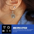 thumbnail image 4 of 300pcs Earring Backs Rubber Earring Backings Pierced Earring Backs Replacements, 4 of 8