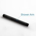 thumbnail image 3 of 10-30cm Black Shower Bracket with Flange Ceiling Mount Shower Head Extension, 3 of 6