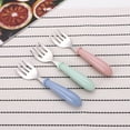 thumbnail image 3 of Tableware 2 Stainless Steel Children's Fork and Spoon Set for Easy Mealtime Training – Star-Shaped Design Durable Cutlery for Young 6PCS, 3 of 3