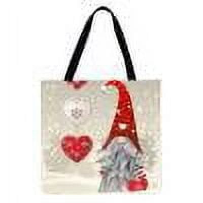 Christmas Decor Christmas Printed Shoulder Shopping Bag Casual Large Tote Handbag