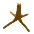 thumbnail image 4 of MERIGLARE Portable Trumpet Stand Tripod Holder Clarinet Support for Clarinet Saxophone Yellow, 4 of 9