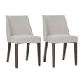 thumbnail image 1 of Pemberly Row Space Savers Nido Chair, Light Tan (Set of 2), 1 of 6