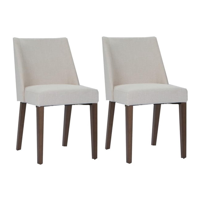 Pemberly Row Space Savers Nido Chair, Light Tan (Set of 2)