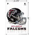 thumbnail image 2 of NFL Atlanta Falcons - Drip Helmet 20 Wall Poster, 22.375" x 34", 2 of 4