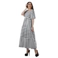 thumbnail image 2 of Moomaya Robes de Soirée pour Femmes Grande Taille Imprimées Tenue Décontractée Vêtements pour Dames, 2 of 4