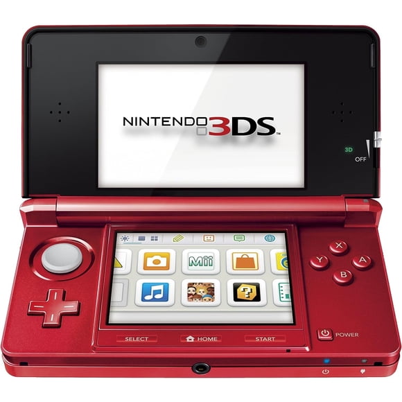 Nintendo 3DS Handheld Console – Metallic Red (Pre-Owned, Good Condition)