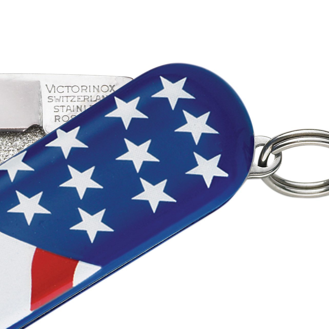 Victorinox Classic SD Couteau de Poche Drapeau Américain à 7 Fonctions