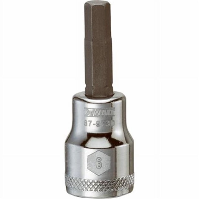 Stanley Consumer Tools 227656 0.37 Po. Entraînement, 6 mm Acier Chromé Poli Vanadium Embout Hexagonal