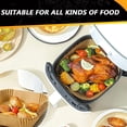 thumbnail image 4 of Air Fryer Square Parchment Disposable Paper Liners 100 PCS, 4 of 6