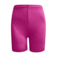 thumbnail image 3 of Timegard Running Shorts for Women Bike Short Leggings High Waist Solid Color Comfy Athletic Shorts, 3 of 4
