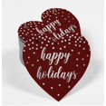 thumbnail image 2 of Inkdotpot Happy Holiday Bottle Tag Real Silver Foil Favor Hang Tags Pack Of 50, 2 of 6