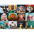 thumbnail image 2 of Puzzle 1000 pièces d'animaux amusants, 2 of 2