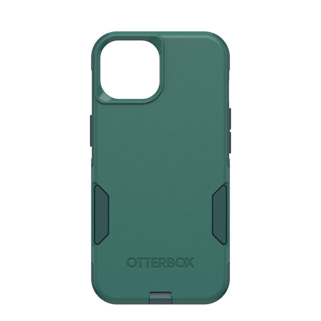 OtterBox Commuter Étui de protection Obtenez Vos Gens pour iPhone 15/14/13 en Vert avec un design Mince à Double Couche, des Poignées Latérales Texturées et une Grande Découpe de Caméra, Offrant une protection contre les Chutes et les Bosses avec une Compatibilité de Recharge Sans Fil, Convient Aussi pour Protéger les Téléphones Lors d'Une Utilisation active Quotidienne.