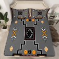 thumbnail image 2 of Erosebridal Hippie Boho Aztec Full Sheet Sets,Geometric Bedding Full Size,Tribal Bedroom Decor, 2 of 7