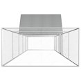 thumbnail image 2 of vidaXL Chicken Coop 10x2x2 m Galvanised Steel, 2 of 4