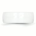 thumbnail image 3 of Ceramic White 8mm Polished Band Size 5.5, 3 of 6