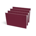 thumbnail image 1 of Continental Letter Size Hanging Folders. Burgundy Colour, 6 Count, 1 of 3