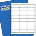 thumbnail image 4 of Blank Labels Address Mailing Shipping Labels, 2-5/8" x 1" (2.625 x 1) Permanent White Matte Label, Inkjet and Laser Printer Guaranteed Made in USA, 30 Labels Per Sheet,- 100 Sheets - 3000 Labels, 4 of 4