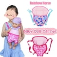 thumbnail image 3 of Vêtement de Sommeil Poupée Bébé Accessoires Jouet pour Enfants Porte-Poupée Sac à Dos, 3 of 8