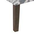 thumbnail image 4 of HomePop by Kinfine Fabric Upholstered Chair - Swoop Arm Accent Chair, Suri Blue Pattern, 4 of 5