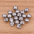thumbnail image 2 of Yinanstore 20 Pcs Boules de Remplacement en Acier Inoxydable pour Perçage avec Strass - 1.2 x 3mm, 2 of 8