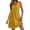 Yellow, variant on biudgviw Women's Midi Tank Dress Summer V Neck Sleeveless A-Line T Shirt Dress Casual Loose Sundresses with Pocket