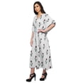 thumbnail image 2 of Moomaya Caftan de Plage, Paréo de Bikini, Robe Longue Maxi Caftan pour Femmes - 4TG-5TG, 2 of 6