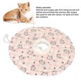 thumbnail image 3 of Cat Cone Collar, Adjustable Drawstring Breathable And Protective Cat Elizabethan Collar For Cat Kitten Prevent From Licking Wounds, 3 of 8