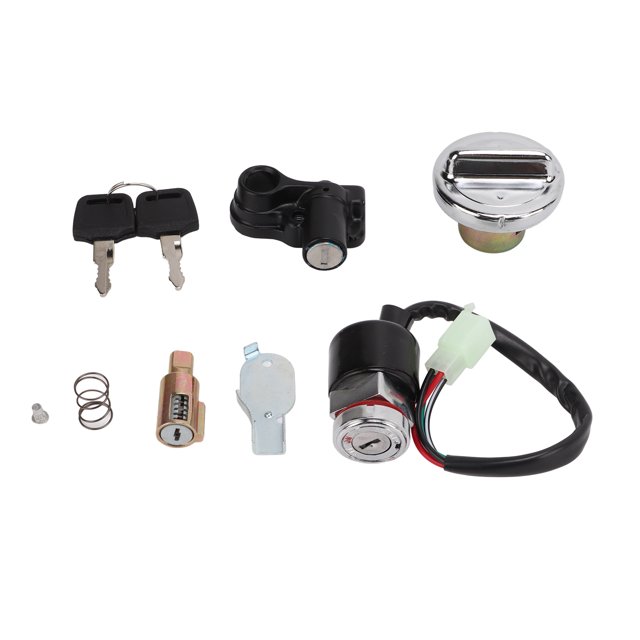 Pièces de Moto, Ensemble de Carburant Interrupteur d'Allumage Résistant à l'Usure Remplacement Robuste pour Dax Skyteam 50cc 125cc pour Réparation