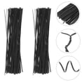 thumbnail image 2 of Miangastore Bread Ties Black 1000Pcs 7.86X0.07X0.04In, 2 of 8