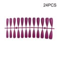 thumbnail image 4 of Nail Enhancement Tablets Chic Dot Design Not Susceptible to Allergies Frosted Texture Fake Fingernail Charming Manicure Tips JM-18Fuchsia, 4 of 5