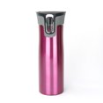 thumbnail image 1 of VONKY 550ML Stainless Steel Water Bottle Rustproof Travel Mugs Portable Coffee Cup Leakproof Stainless Steel Thermal Bottles Purple, 1 of 1