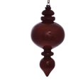 thumbnail image 1 of Vickerman MC198588 Ornement de Fleuron Rond en Bois de Cuivre de 9 Po - 3 par Sac, 1 of 3