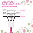 thumbnail image 4 of Aosom Kick Scooter, Kids Scooter with Adjustable Handlebar, Pink, 4 of 10