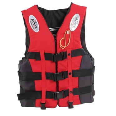 koolsoo Veste de Natation Équipement de Sport Combinaison de Sauvetage Portable Gilet pour Dérive Bateau Voile L