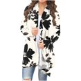 thumbnail image 1 of Nouveaux Hauts pour Femmes 2023 Grande Taille Mode Décontractée Imprimé Floral Col Rond Manches Longues T-shirt Blouse Pull Manches Longues pour Femmes, 1 of 6