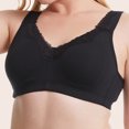 thumbnail image 4 of XZNGL Womens Large Breathable, Sweat-Absorbing, Collated, Lace, Pure Cotton Comfortable Bra, 4 of 5