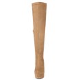 thumbnail image 3 of Unique Bargains Women's Platform Block Heel over Knee Boots, 3 of 7