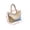 White, variant on Quilted Nylon Tote Bag for Women Lightweight Puffer Shoulder Handbag, Large Capacity Zipper Closure, Water-Resistant Design