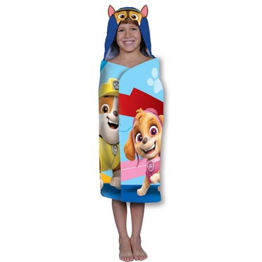Serviette à capuche Paw Patrol «&nbsp;Rescue Repeats&nbsp;»