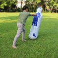 thumbnail image 2 of LYUMO Football Dummy,Punching Bag,Inflatable Football Training Dummy Soccer 0.35m PVC Boxing Punching Bag 40x160cm, 2 of 11