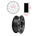 thumbnail image 3 of 3D Printer Filament, PETG Filament ,1.75mm Filament for 3D Printer 1KG Spool PETG Black, 3 of 7